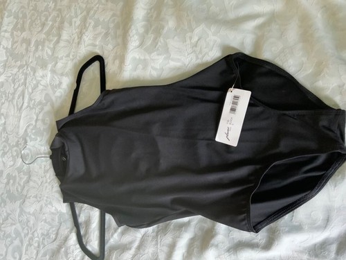 Plume dance leotard - , black