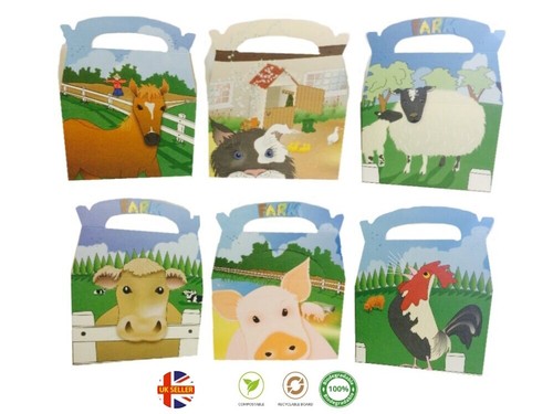 Farm yard animals party - animals, boxes
