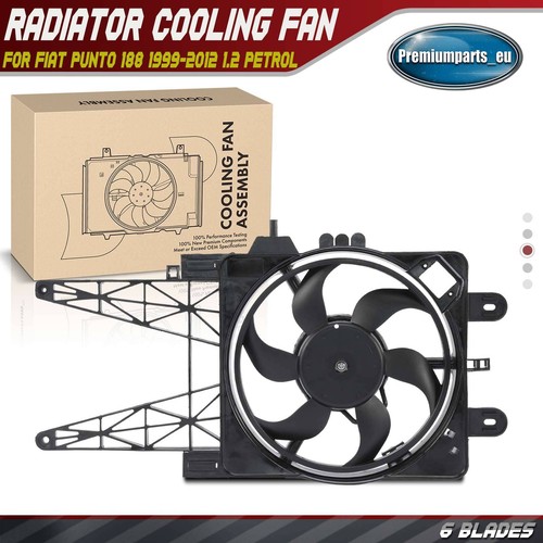 Radiator cooling fan for - radiator, fiat