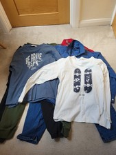Boys Next & Mango Bundle Aged 13 Jeans Jogger Shirt S And Long Sleeve Shirts