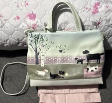 RADLEY London Weekend Walkies Leather Zip-Top grab/crossbody Bag Handbag used