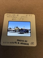 1985 SEPECAT Jaguar E E37 EC/7 British Fighter Jet Kodachrome 35mm Slide# 37