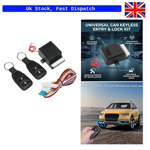 Keyless entry car alarm - alarm, kit