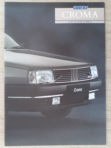 Fiat croma saloon brochure - fiat,
