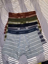 Next Men’s Boxer Shorts Size Medium 4 Pack
