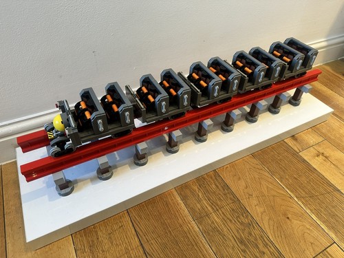 Lego rollercoaster train - lego,