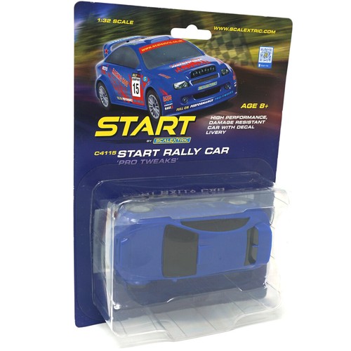 New scalextric start rally car - scalextric,