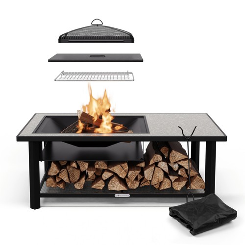 Fire pit 3in1 bowl - fire,