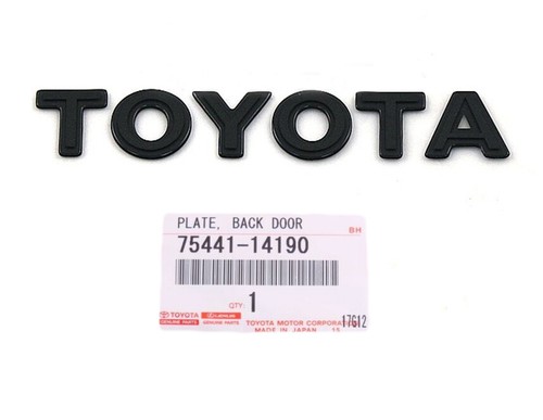 Rear toyota emblem - 'toyota',