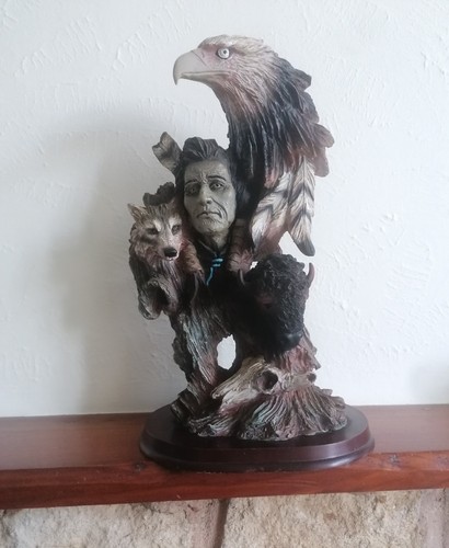 Native american indian brave - american,