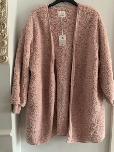 Bnwt pink teddy borg open - pink,