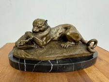 Bronze Sculpture - Panther