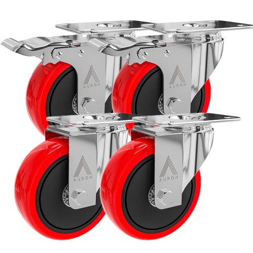 Heavy duty 100mm - 100mm, rubber