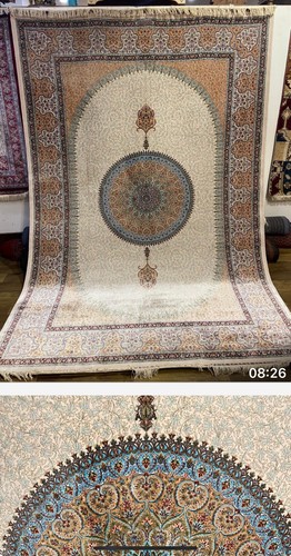 6x9 foot pure silk - 6x9.5, on