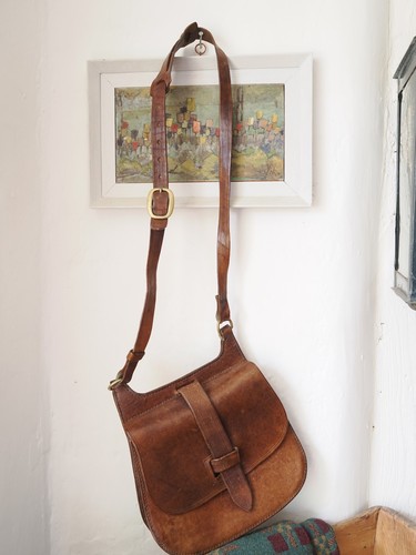 Lovely antique leather - antique,