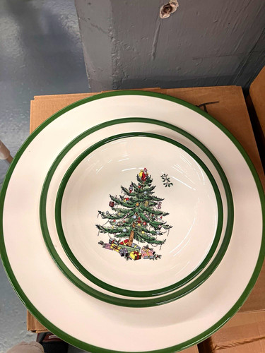 Spode christmas tree piece - 12,