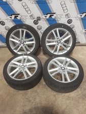 Genuine SEAT Leon 17 Inch 5x112 Alloy Wheels & 225 45 17 Tyres 5P0601025M ALBEA