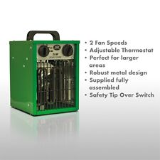 Prem-I-Air EH1904 2kW Metal Fan Space Heater With Tip Over Switch