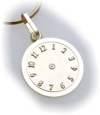 Pendant Christening Clock Real