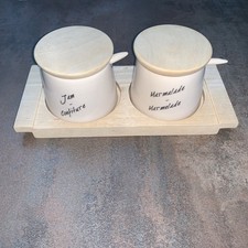 Ceramic Jam & Marmalade Pots