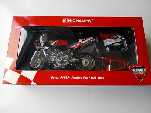 Minichamps 12th ducati 998rs - minichamps,