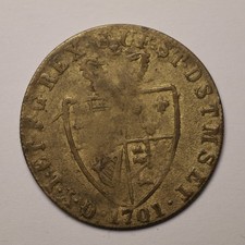 George iii 1701 gaming token - iii,