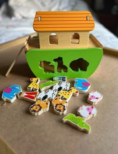 Noah ark wooden - noah's,