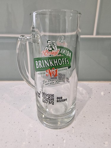 Brinkhoff pint glass - brinkhoff's, no.1