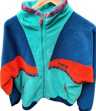Berghaus Tramantana 91 Fleece Jacket Green/Blue -Mens Size Medium M