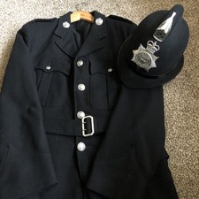 Norfolk Joint Police Helmet & Tunic 1960s Police Memorabilia