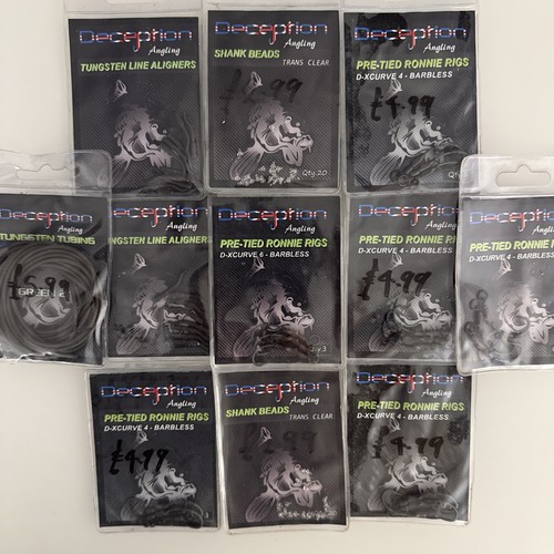 Carp fishing rigs pre - carp, pre-tied