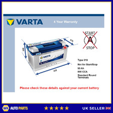 Battery fits MIDDLEBRIDGE