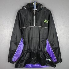 Vintage Puma Spec Jacket Coat Shiny Nylon Size M (0334)