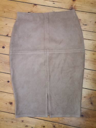 River island beige - beige, suede