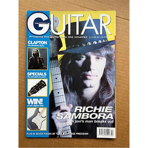 Bon jovi guitar magazine - bon,