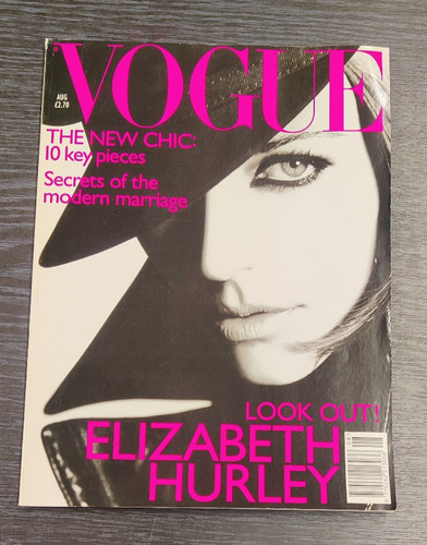Vogue magazine august 1995 - vogue,