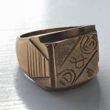 Vintage men chunky brass - vintage,