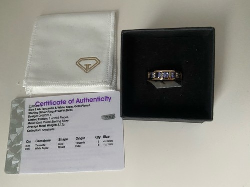 Tanzanite topaz gold - &,