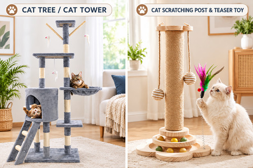 Large cat tree - cat, activity