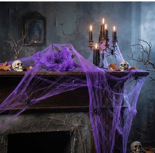 Halloween purple spider - halloween,