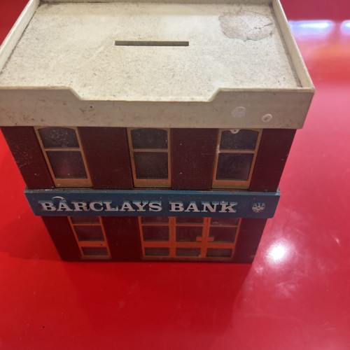 Barclays bank money box - barclays,