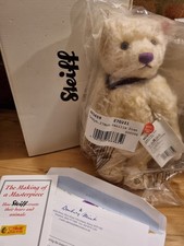 Steiff 663659 Mohair Teddy Bear Diamond Jubilee Ltd Edition 2012 Sealed BNIB