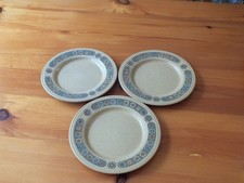 Staffordshire Kiln Craft Bacchus Side Plate 16.5cm     x3