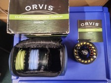 Orvis Clearwater Large Arbour Cassette Trout Fly Fishing Reel Inc 3 Spare Spools
