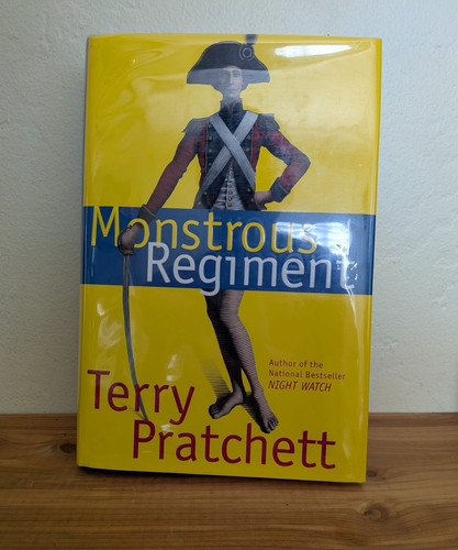 Signed monstrous regiment - monstrous,
