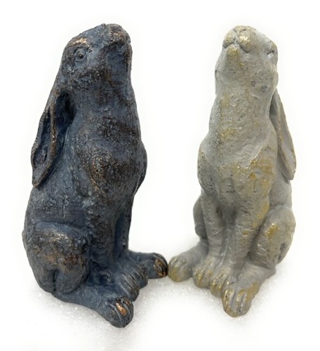 Small moon gazing - small, hare