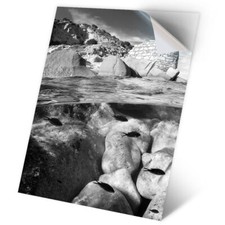 1 x Vinyl Sticker A2 - BW - Villasimius Cava Usai Sardinia Holiday #43711