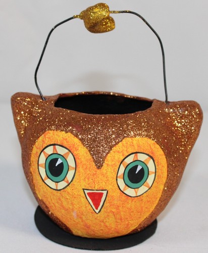 Vintage paper mache halloween - vintage,
