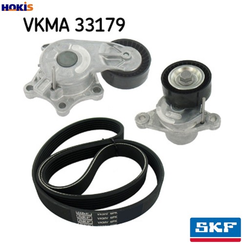 Vribbed belt set vkma 33179 - vribbed,