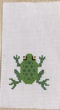 Funny Frog Completed Cross